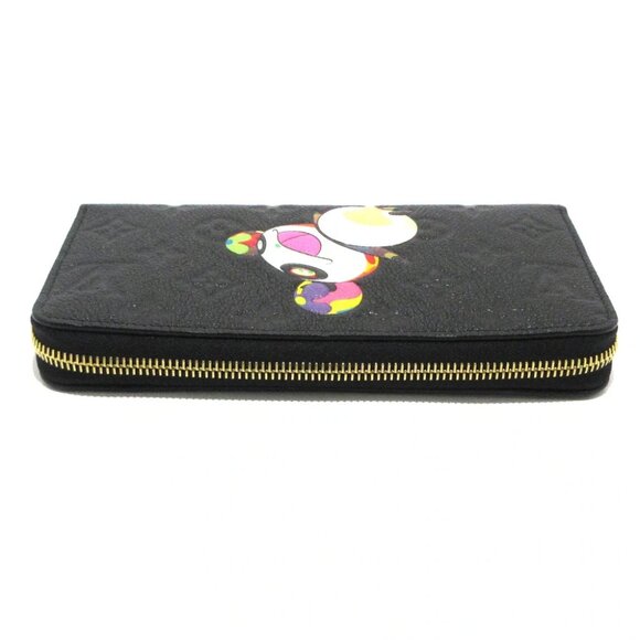 Auth LOUIS VUITTON LV x TM Zippy Wallet M14160 Noir Monogram Panda - Long Wallet - Picture 11 of 12